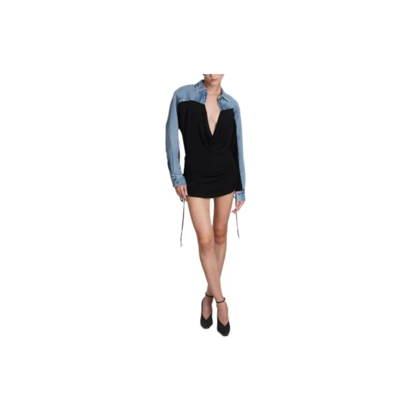 Christopher Esber Sevilla Denim Polo Top-1