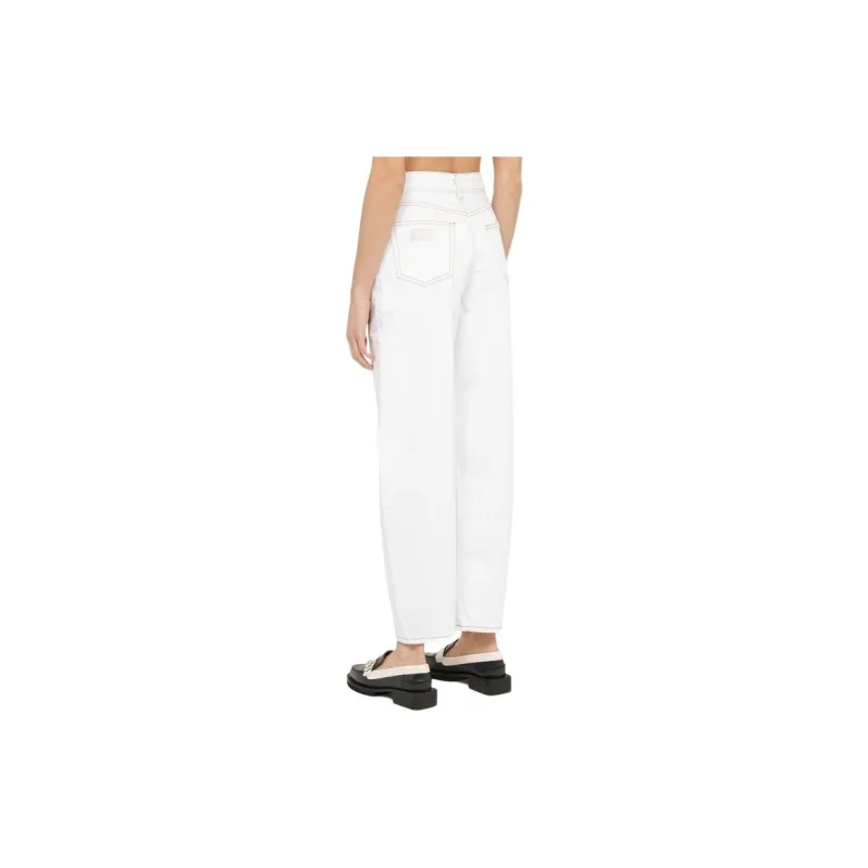 GANNI Jeans Women's White-2