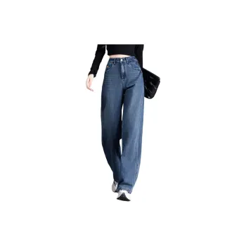 You Cow Me Pants Jeans Women's Vintage Blue
