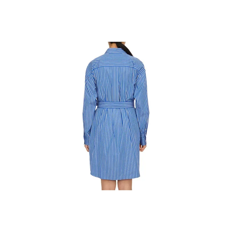 THEORY Long Sleeved Dress Women's Dark Blue-2