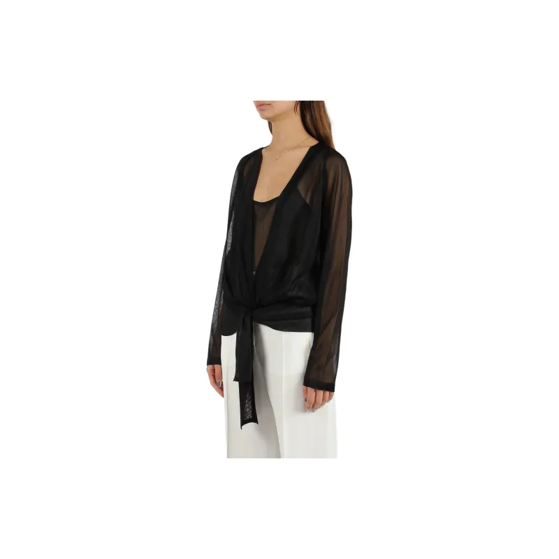 ALBERTA FERRETTI V-Neck Top-3