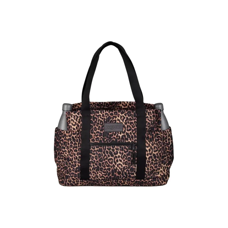 JanSport Recycled Polyester One Shoulder Handbags Large Size Women's Animal Print-2
