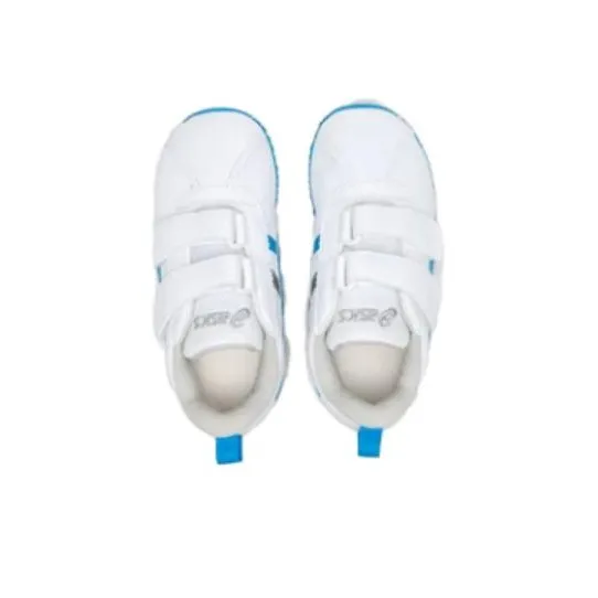 Asics Cotla Anti Kick Low Top Toddler Shoes White Blue Red Infant And Toddler-2