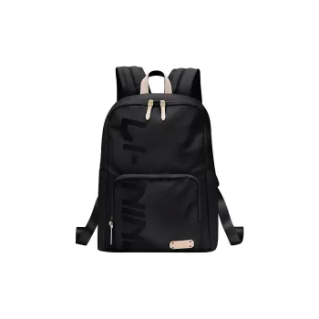 LiNing Polyester Backpack Regular Unisex Black