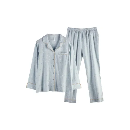 Xuan Liang Pajama Set Women's Powder Blue