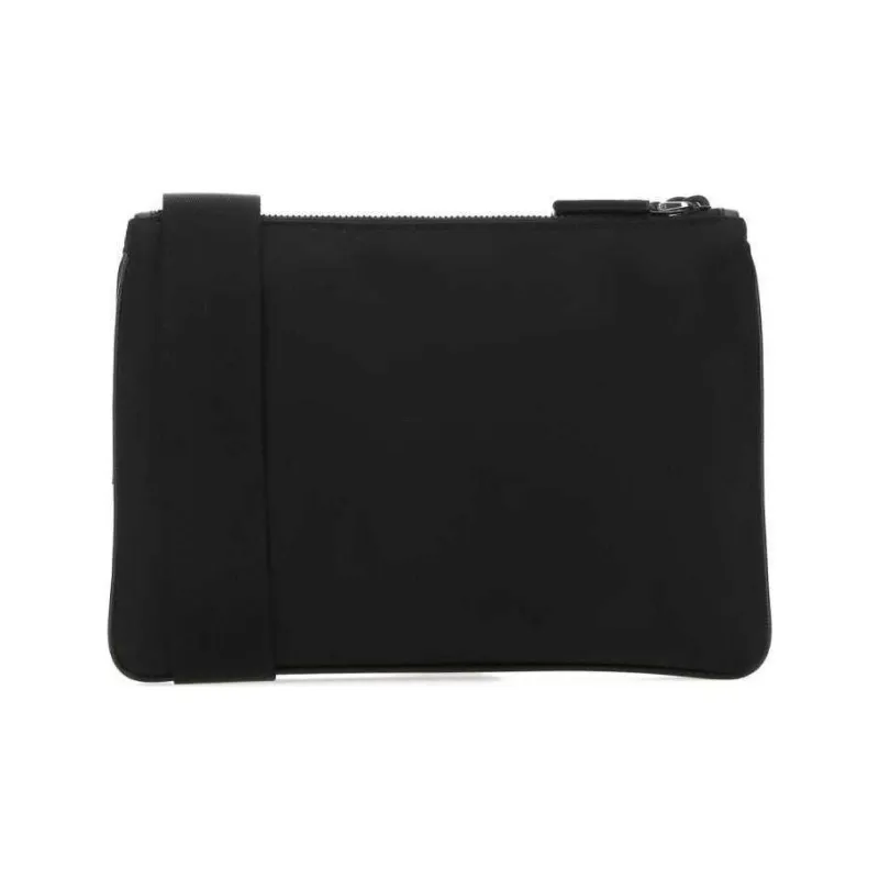 PRADA Nylon Briefcase, Shoulder Bag Men's Black-2