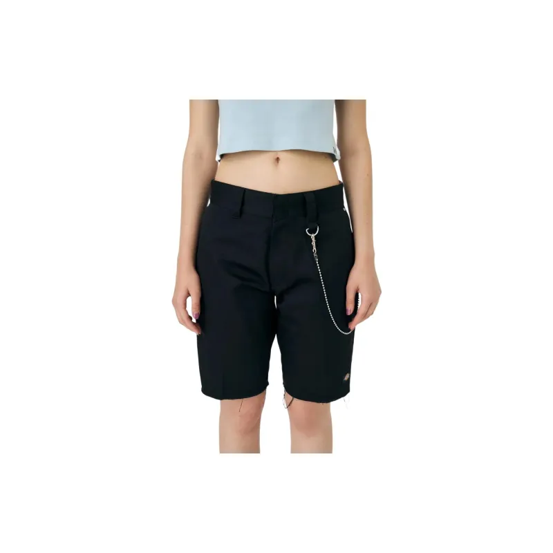 Moussy X Dickies MOUSSY Collaboration Casual Shorts Women's Black-2