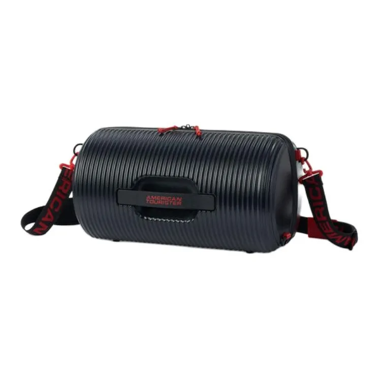 AMERICAN TOURISTER PC Shoulder Bag Unisex Black & Red-1