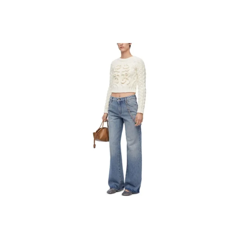 LOEWE Sweater 'White'-4