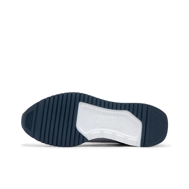 PUMA Anti Slip Wear Resistant Low Top Casual Shoes Men's Marine Blue-4