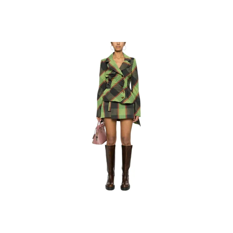 Vivienne Westwood Meghan Tartan Mini Skirt-1