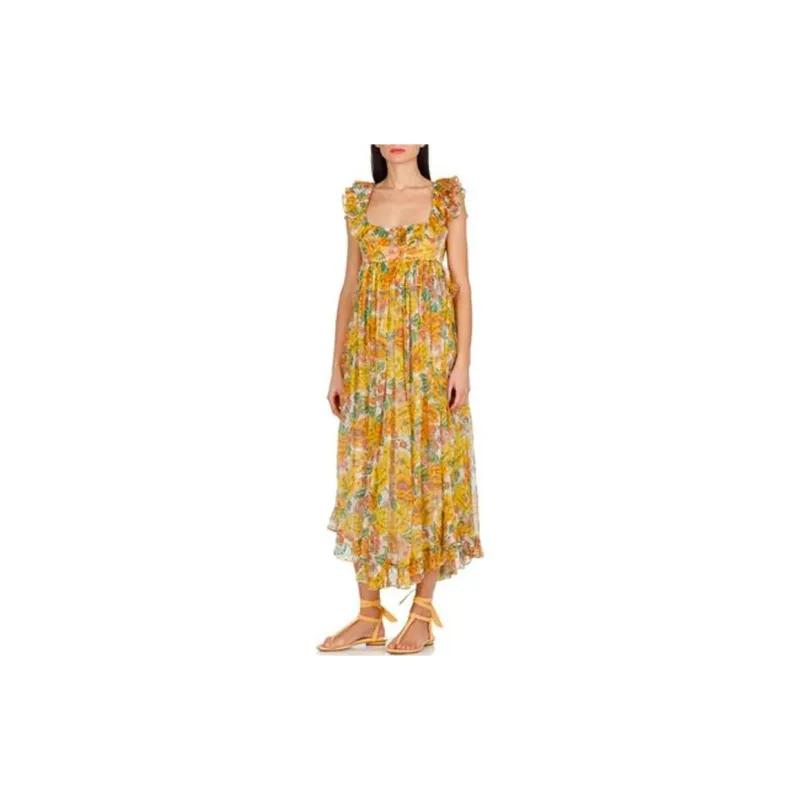 Zimmermann Sleeveless Dresses Women's Yellow-3