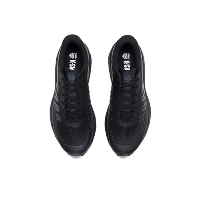 KSWISS Slip Resistant Low Top Running Shoes Men's Black-3