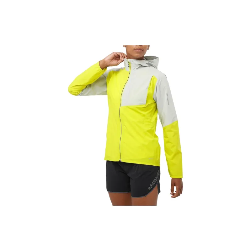 SALOMON Bonatti Trail Jackets Coats Women's Bright Yellow-2