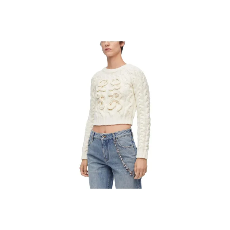 LOEWE Sweater 'White'-3
