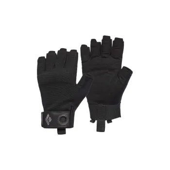 BLACK DIAMOND Stretch Mesh Synthetic Leather Gloves Men's Black