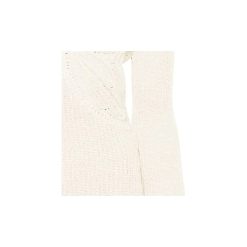 Blumarine Butterfly embroidered Ribbed Midi Dress-4