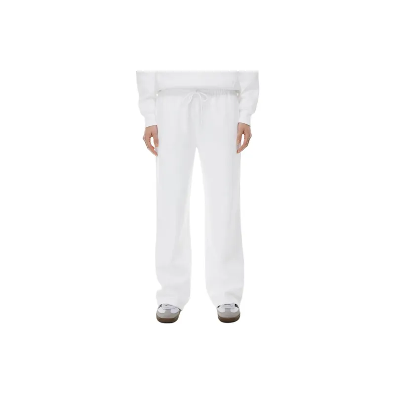 ARITZIA SS24 Cozy Fleece Boyfriend Basic Wide Sweatpant Knitted Sports Pants Women's-3