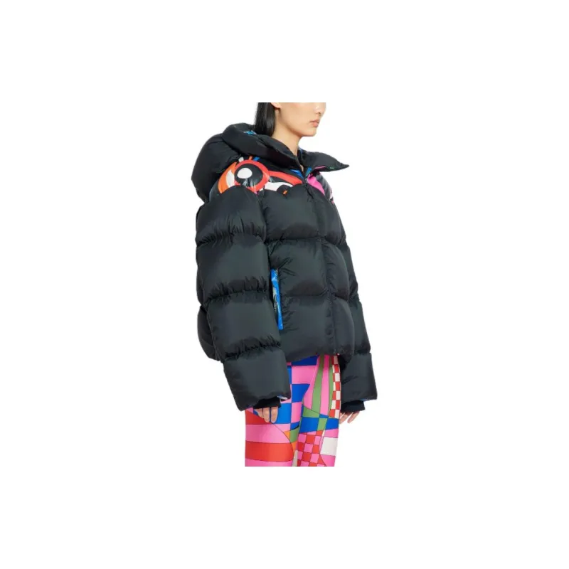 EMILIO PUCCI Onde Panelled Zipped Hooded Puffer Jacket-3