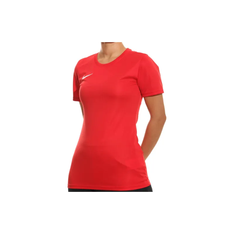 Nike Dri Fit T Shirts Women's Red-2
