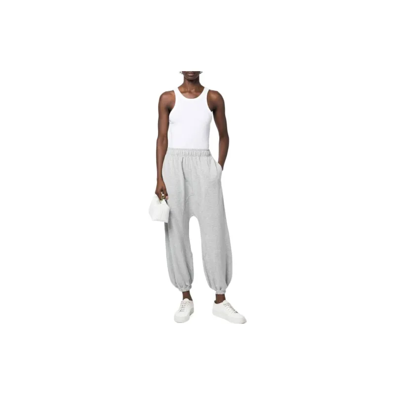 Polo Ralph Lauren SS22 Knitted Sweatpants Women's Gray-1