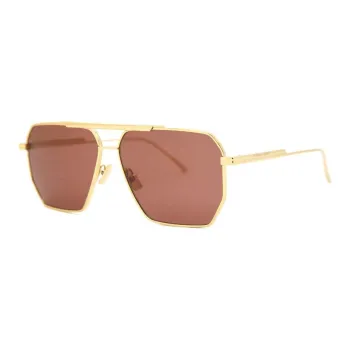 Bottega Veneta Pilot Frame Sunglasses