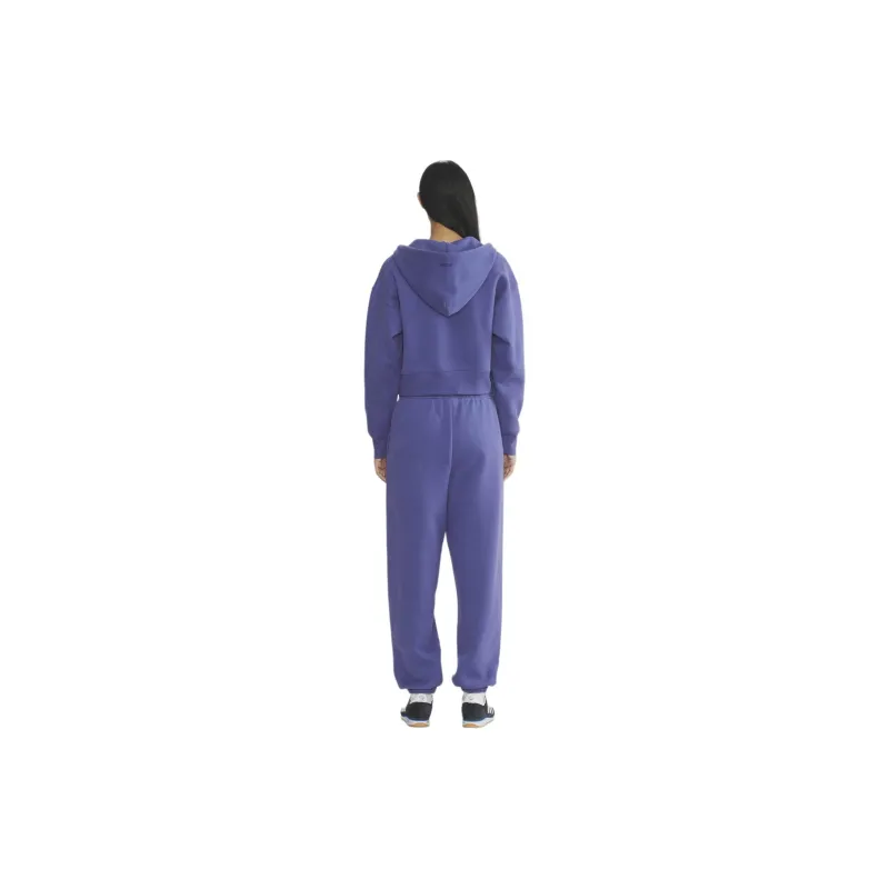 ARITZIA Sweatfleece Cozy Fleece Boyfriend Boxy Zip Hoodie Sweatshirt Women's Nightshade Blue/cheese Blue-3