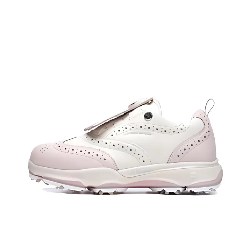 FILA Gf Oxford Spike Cushioning, Slip Resistant, And Abrasion Resistant Low Top Golf Shoes Women's-0