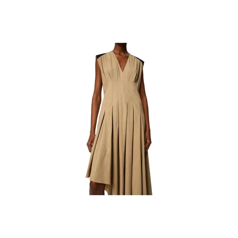 LOEWE Sleeveless Dresses Women's Taupe-3