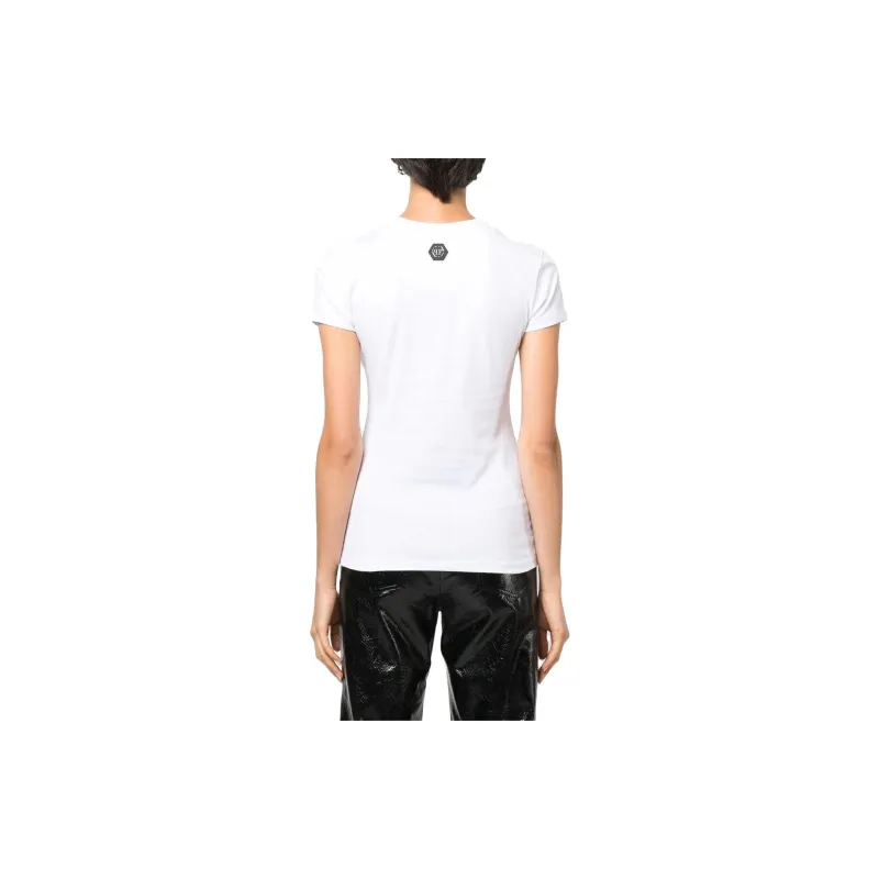 PHILIPP PLEIN Skull print Short sleeve T shirt-2