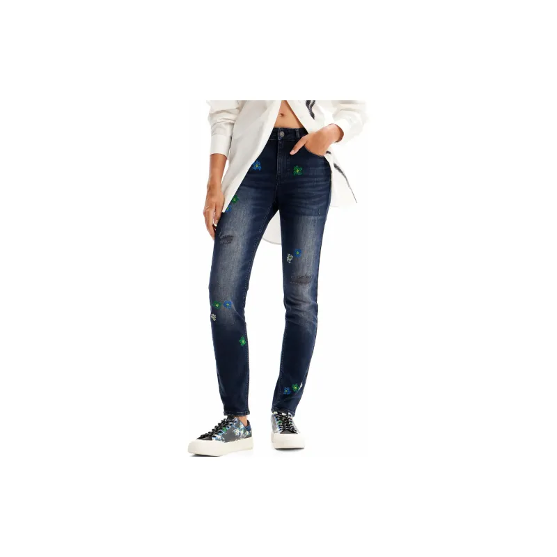 Desigual Jeans Women's Dark Blue-1