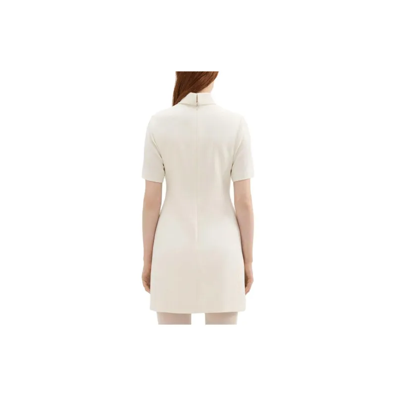 THEORY Short-Sleeved Dresses Women's Beige-1