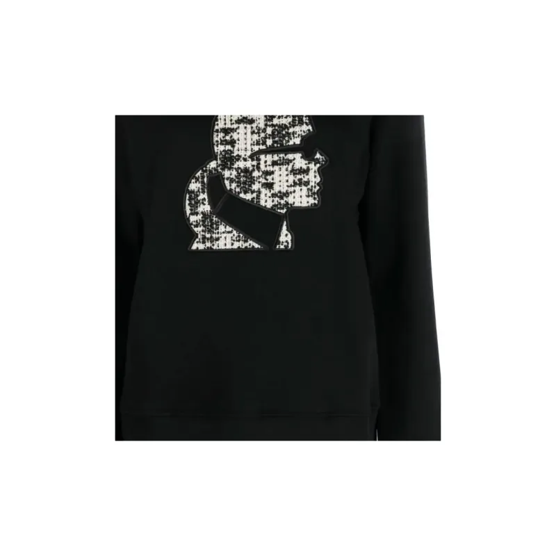 KARL LAGERFELD Sweatshirt Women's Black-4
