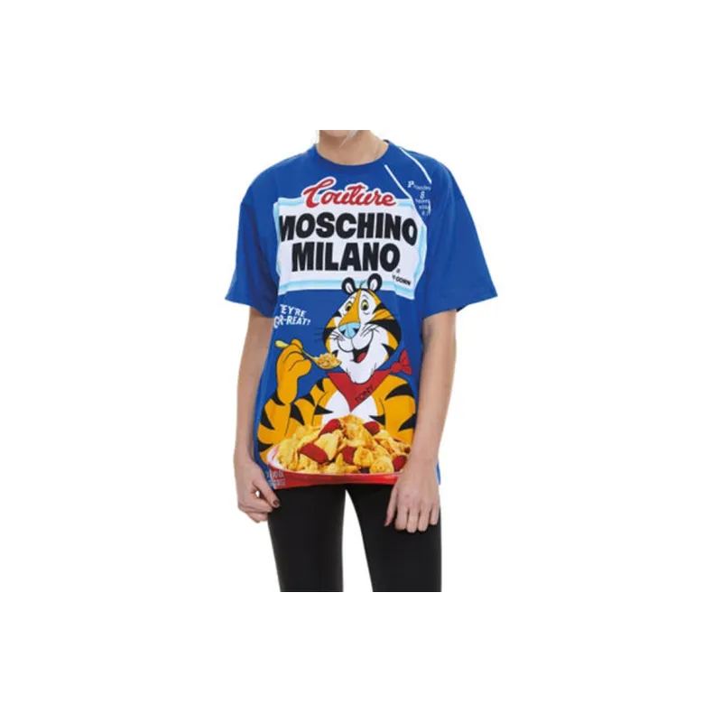 MOSCHINO T Shirts Women's Blue-1