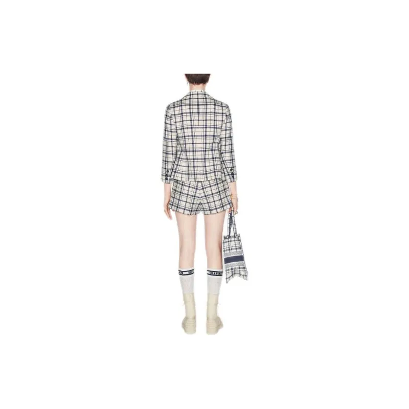 DIOR Quarterly New Products Casual Shorts Women's White-2