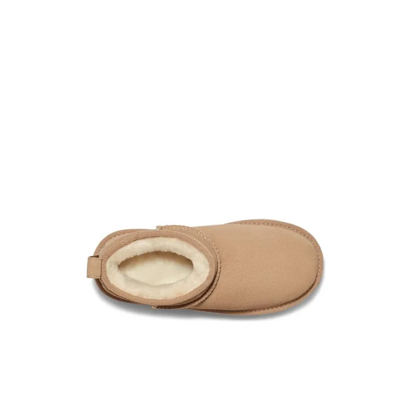 UGG Kids Classic Ultra Mini Platform "Sand" Boots-3