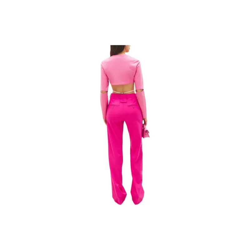 Jacquemus Crop Tops Women's Pink-2