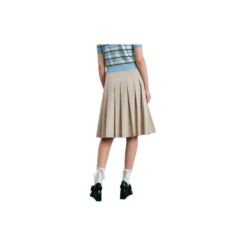 URBAN REVIVO Casual Long Skirt Women's-2