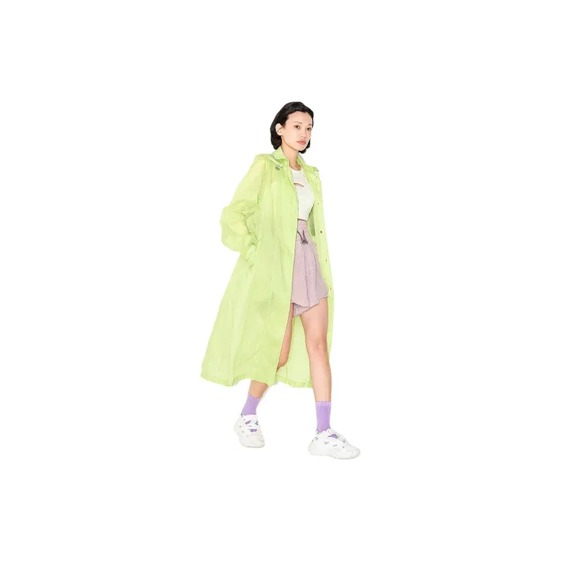 MASFER.SU Trench Coat Women's Fluorescent Yellow-2