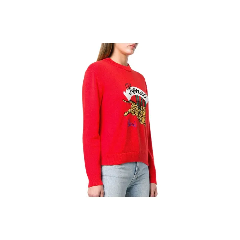 KENZO Sweaters Women's Red-3