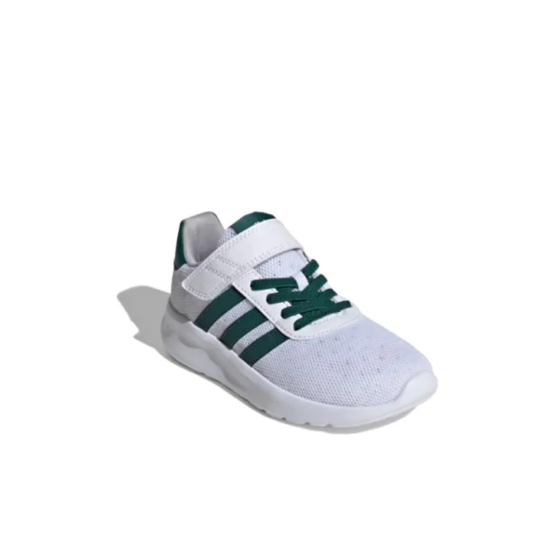 Adidas Lite Racer 3.0 Hook & Loop K 'White Collegiate Green'-2