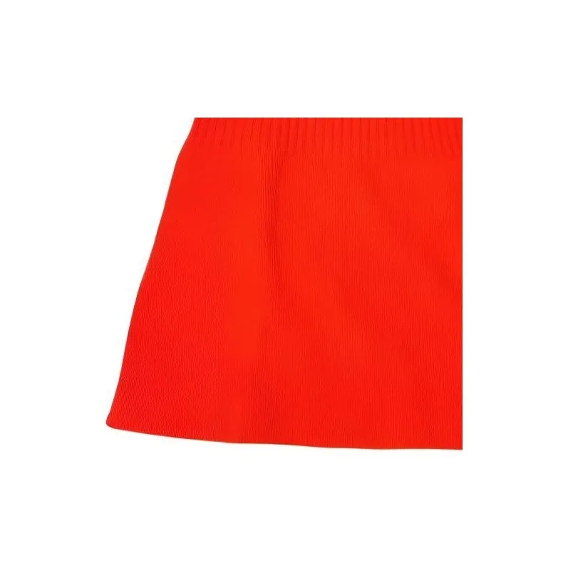 GUCCI Short Sleeved Dresses Women's Red-2