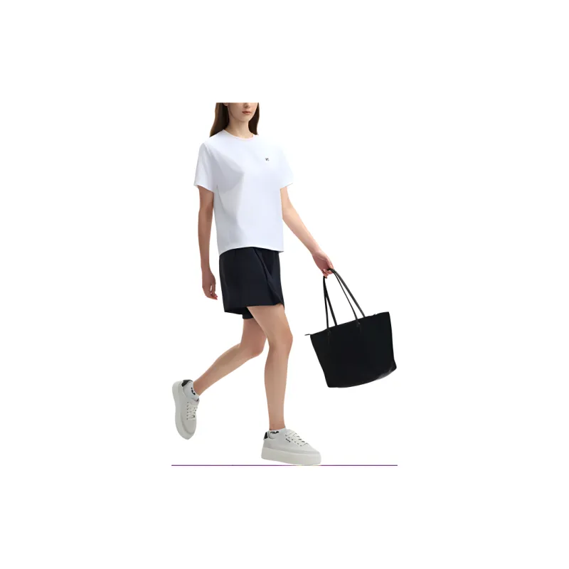 FILA T Shirts Women's Standard White-4
