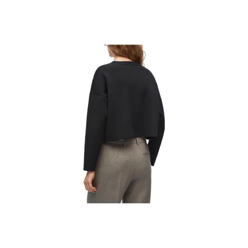 LOEWE Anagram motif Cropped Jumper-2