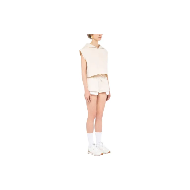 MIU MIU Sweatshirt Women's Ecru-3