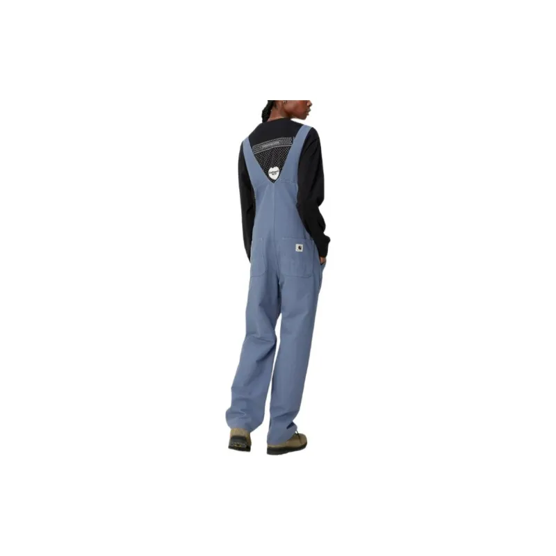 Carhartt WIP SS24 W' Bib Overall Straight Overalls Women's Blue-3
