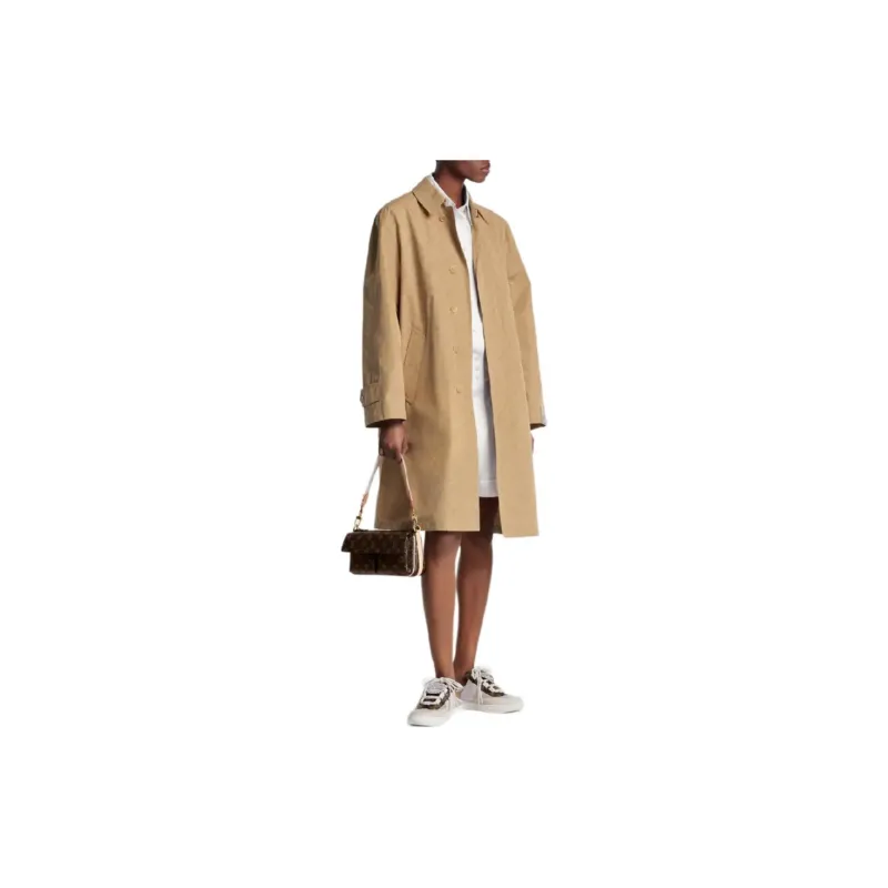 LOUIS VUITTON Monogram Toile Trench Coat-1