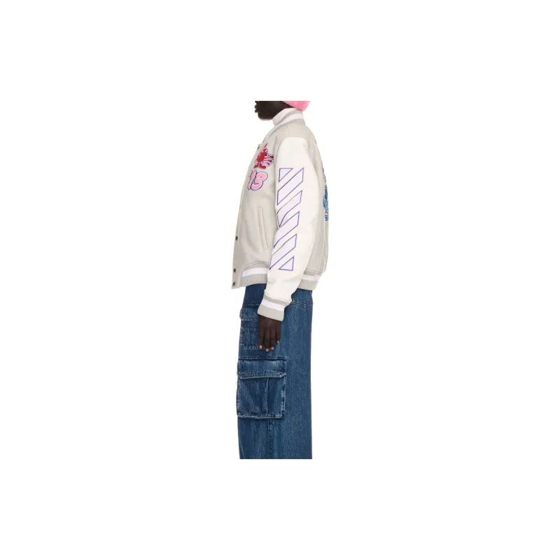 OFF WHITE Buttoned Long Sleeved Jacket-3