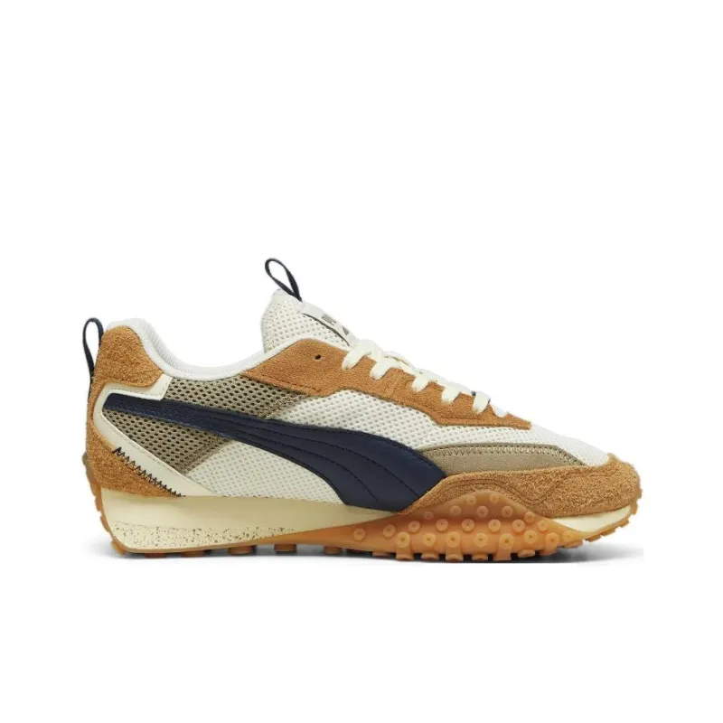 PUMA Blktop Rider Slip Resistant Low Top Casual Shoes Unisex Beige Brown-1