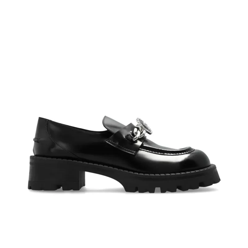 VERSACE Loafers Women's Black-1